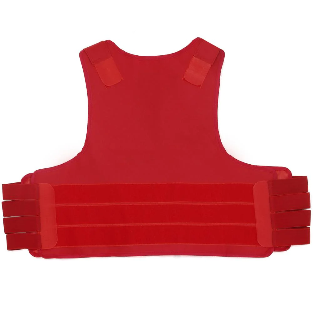 Veste tactique patch rouge - Image 5