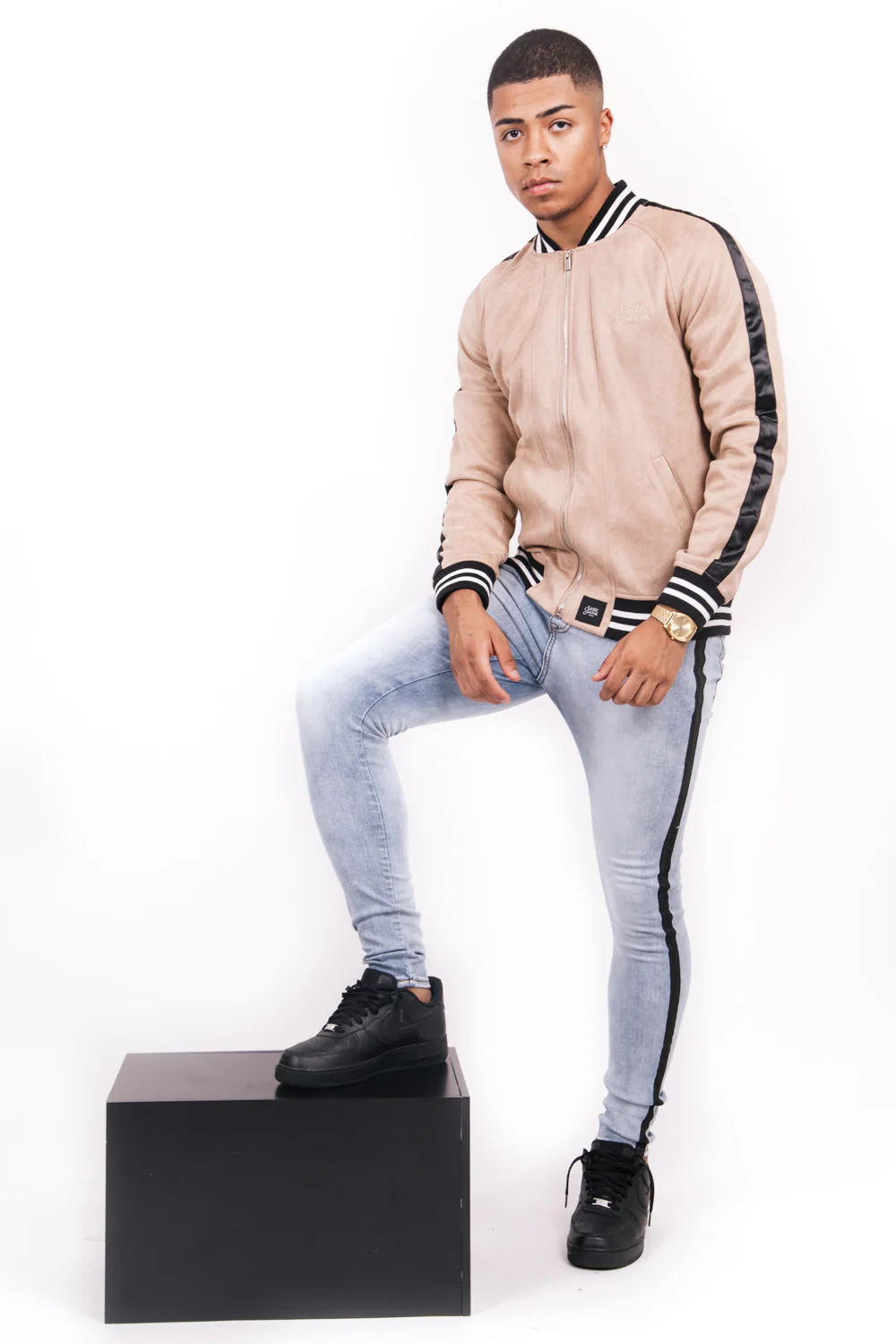 Veste teddy zippé beige - Image 4