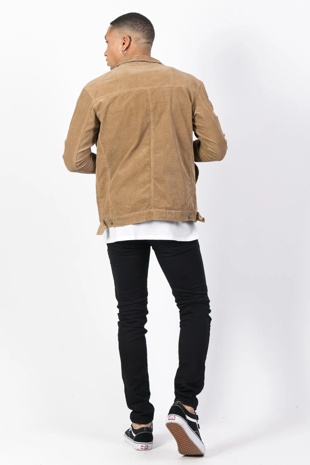 Veste velours côtelé beige - Image 5