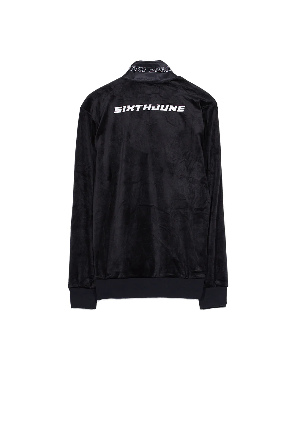 Veste velours logo racing noir - Image 6
