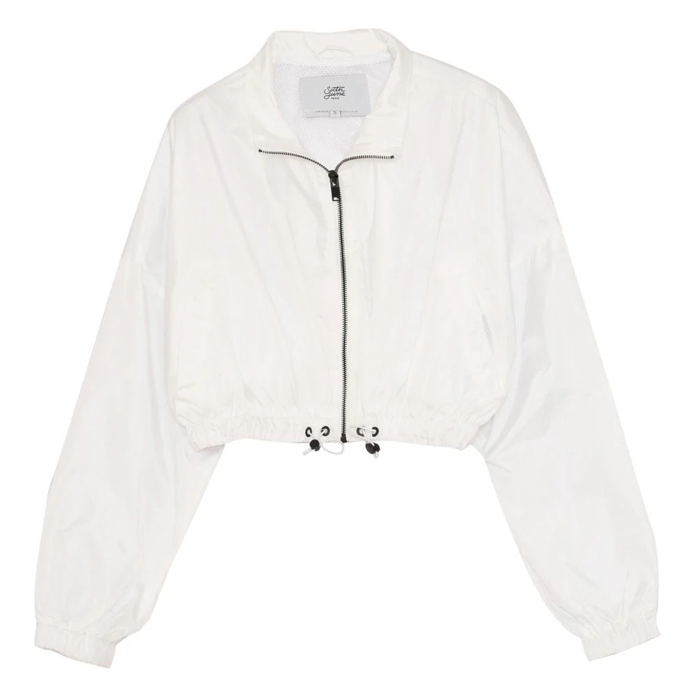 Veste jogging blanc - Image 2