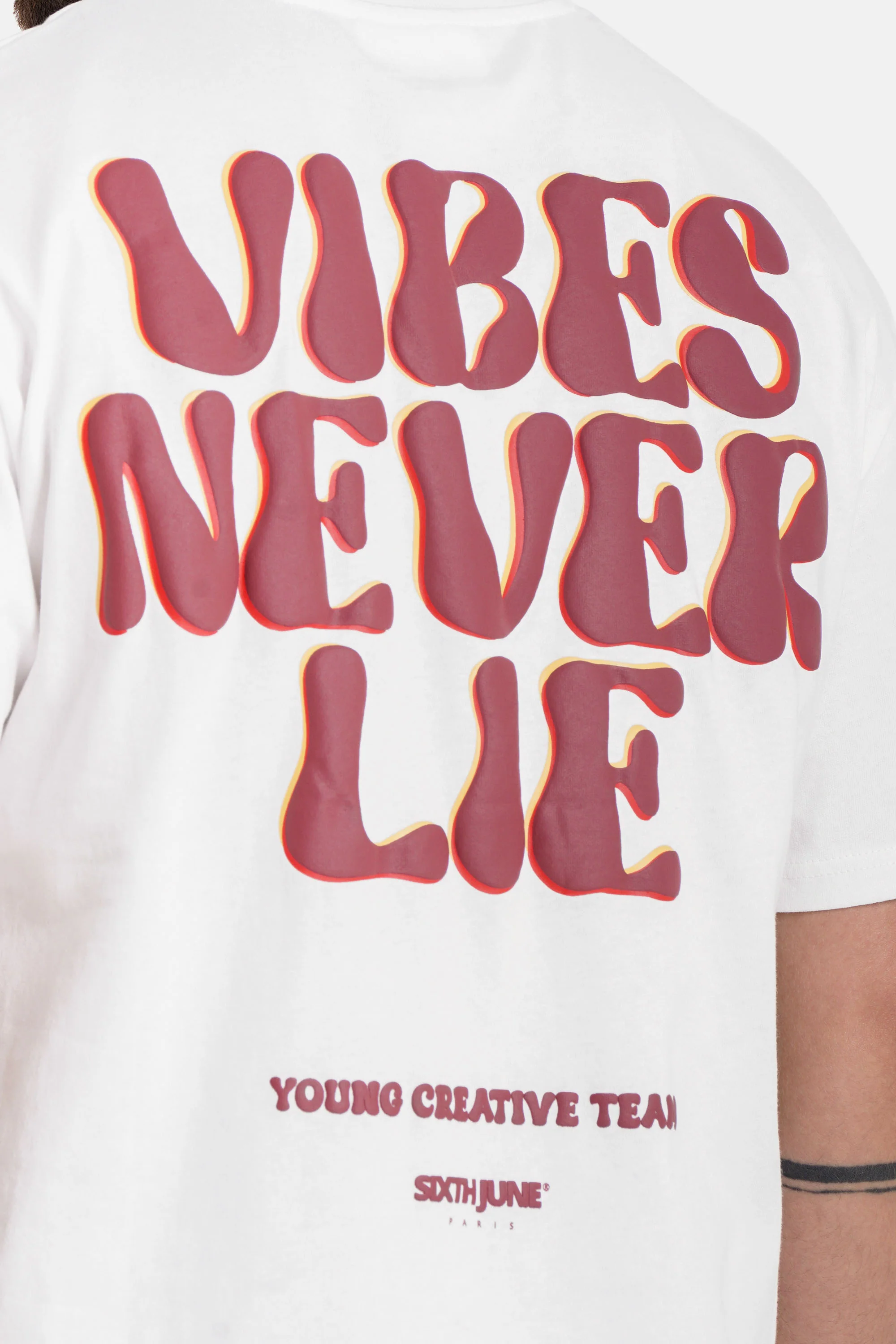 VIBES printed s/s t-shirt - Image 3