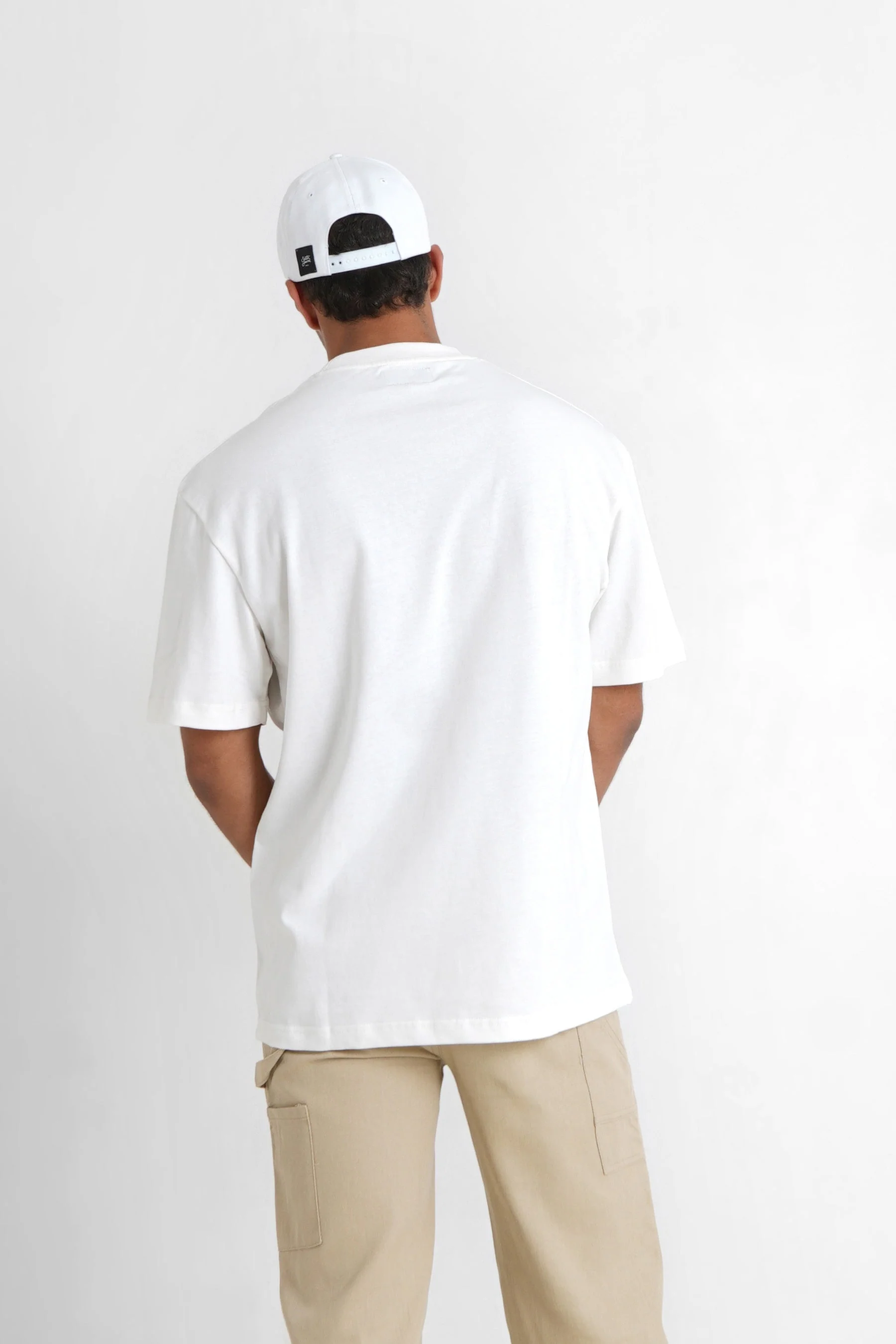T-shirt vintage eagle Blanc cassé - Image 5
