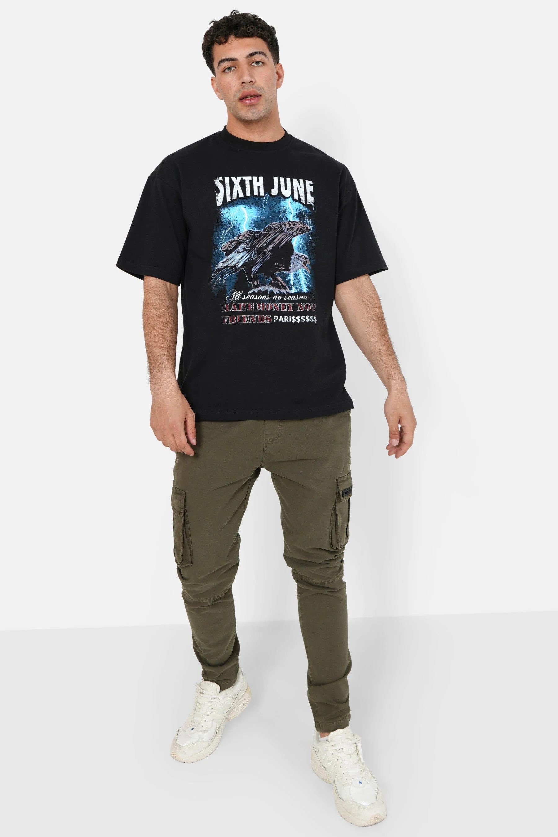 EAGLE  printed s/s t-shirt - Image 2