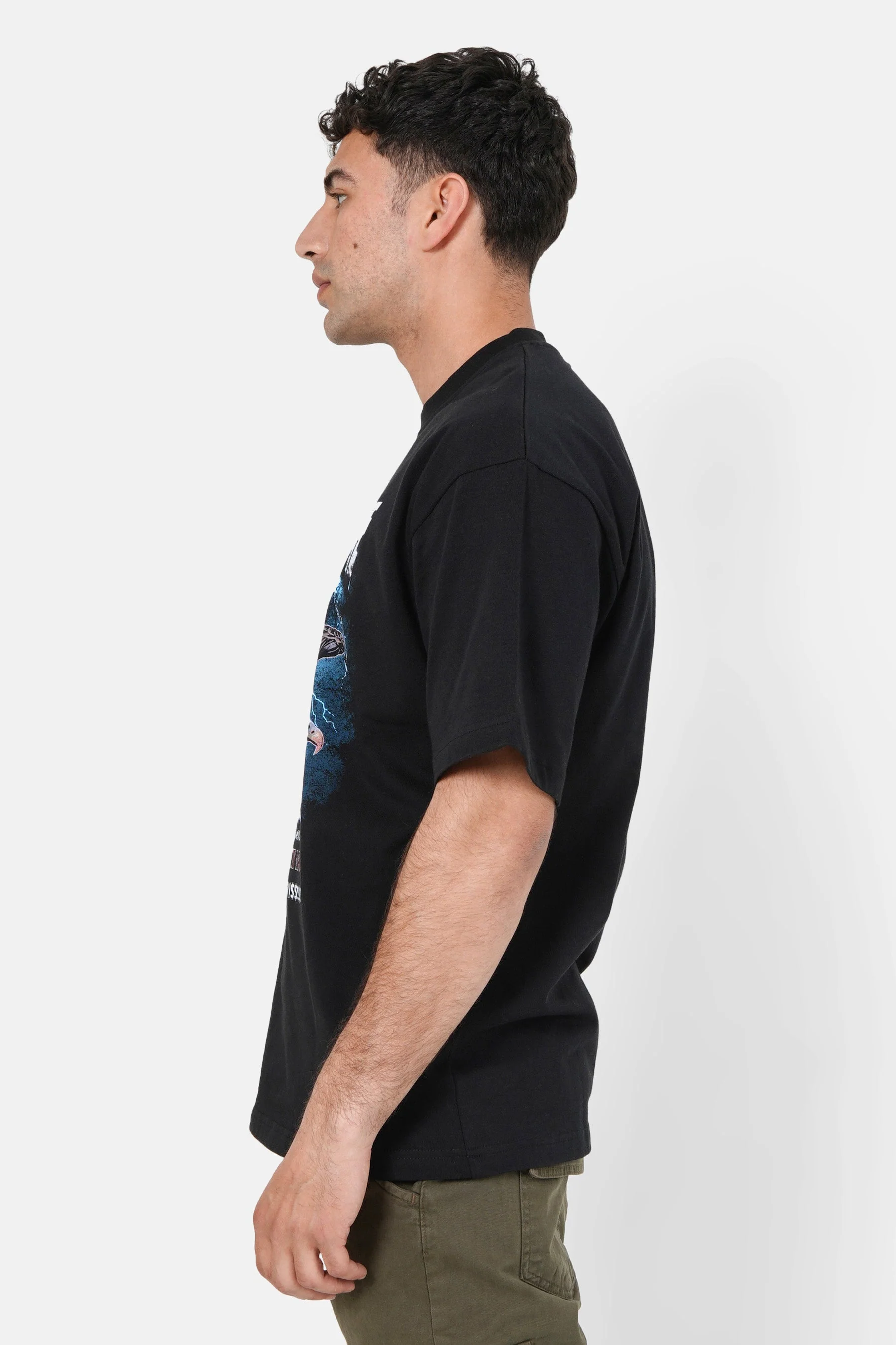 EAGLE  printed s/s t-shirt - Image 4