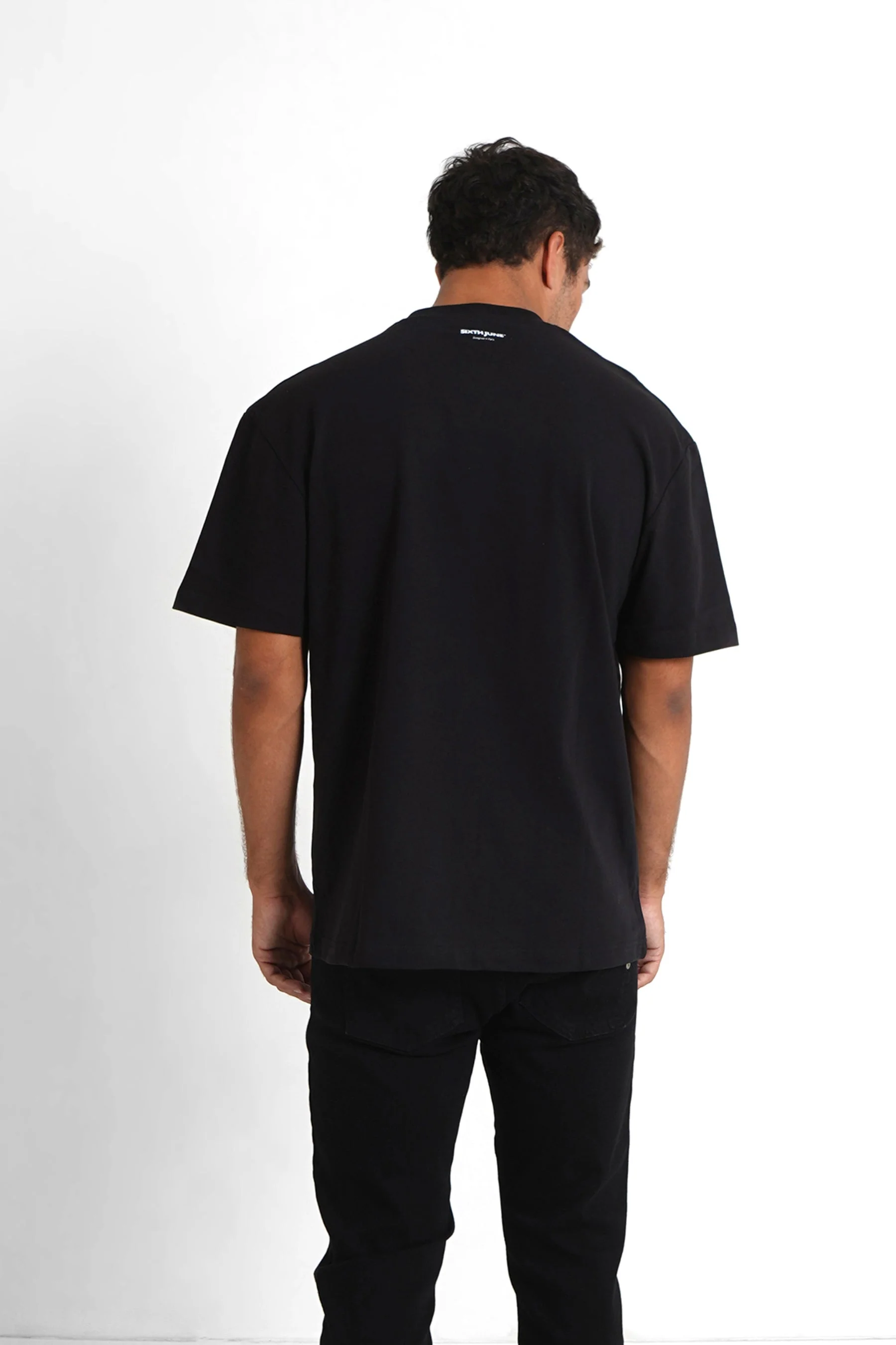 T-shirt vintage squelette Noir - Image 5
