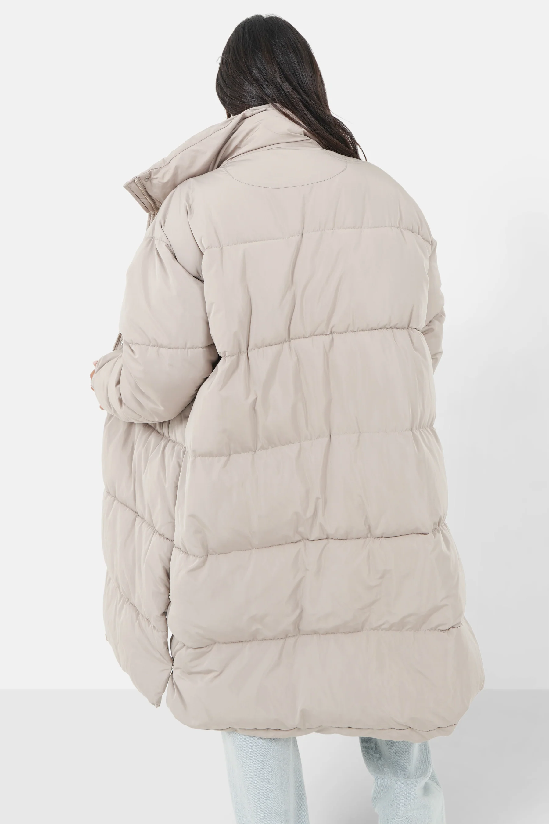OVERSIZED cargo maxi puffer jacket - Image 5