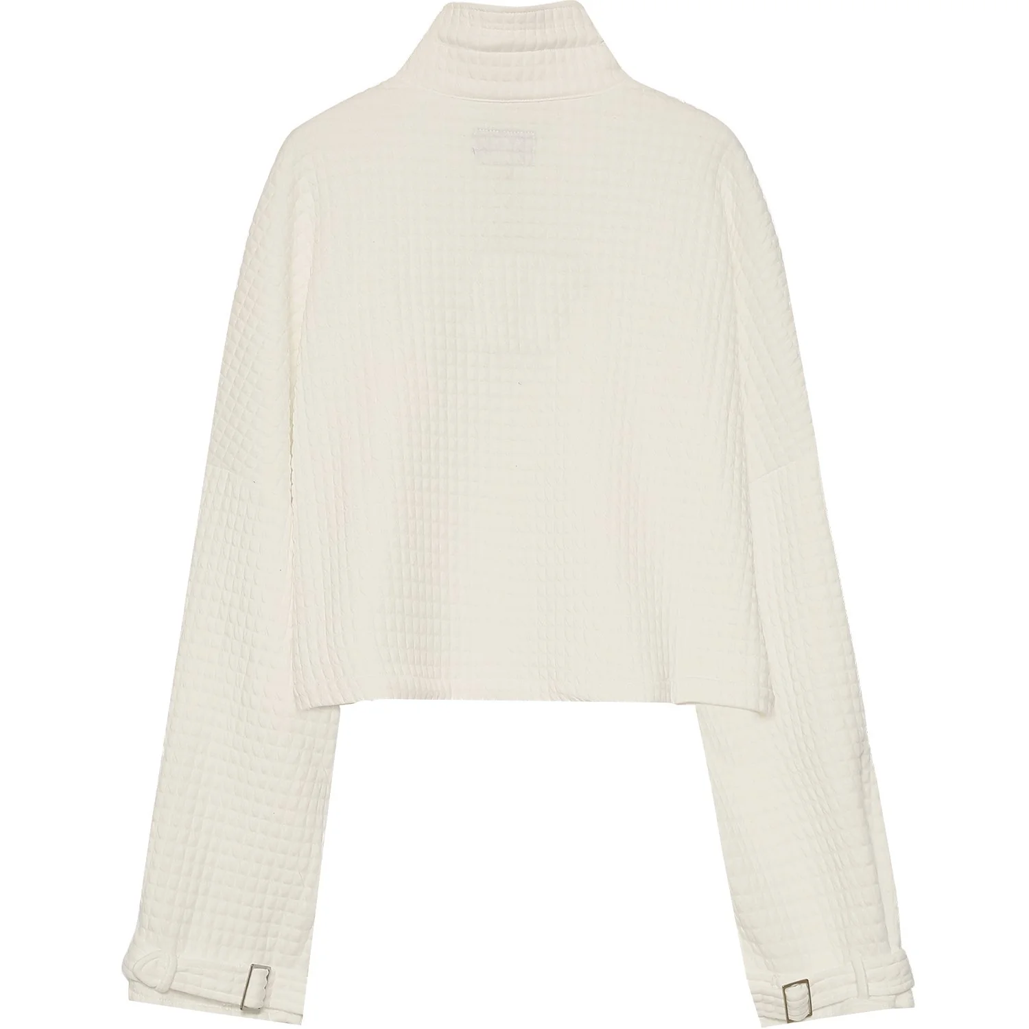 Veste gaufrée oversize Jaune - Image 2