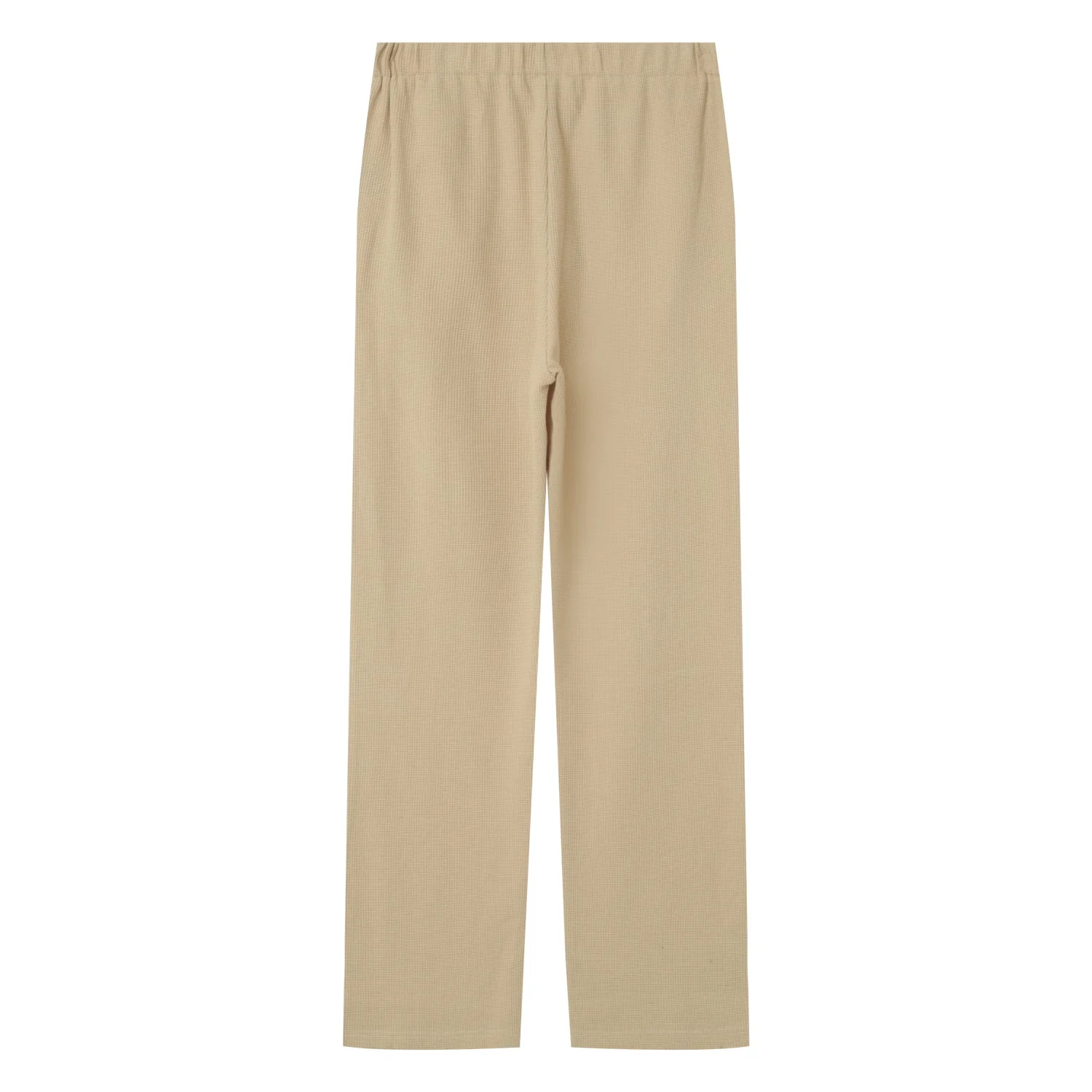 Pantalon gaufré droit Beige - Image 8