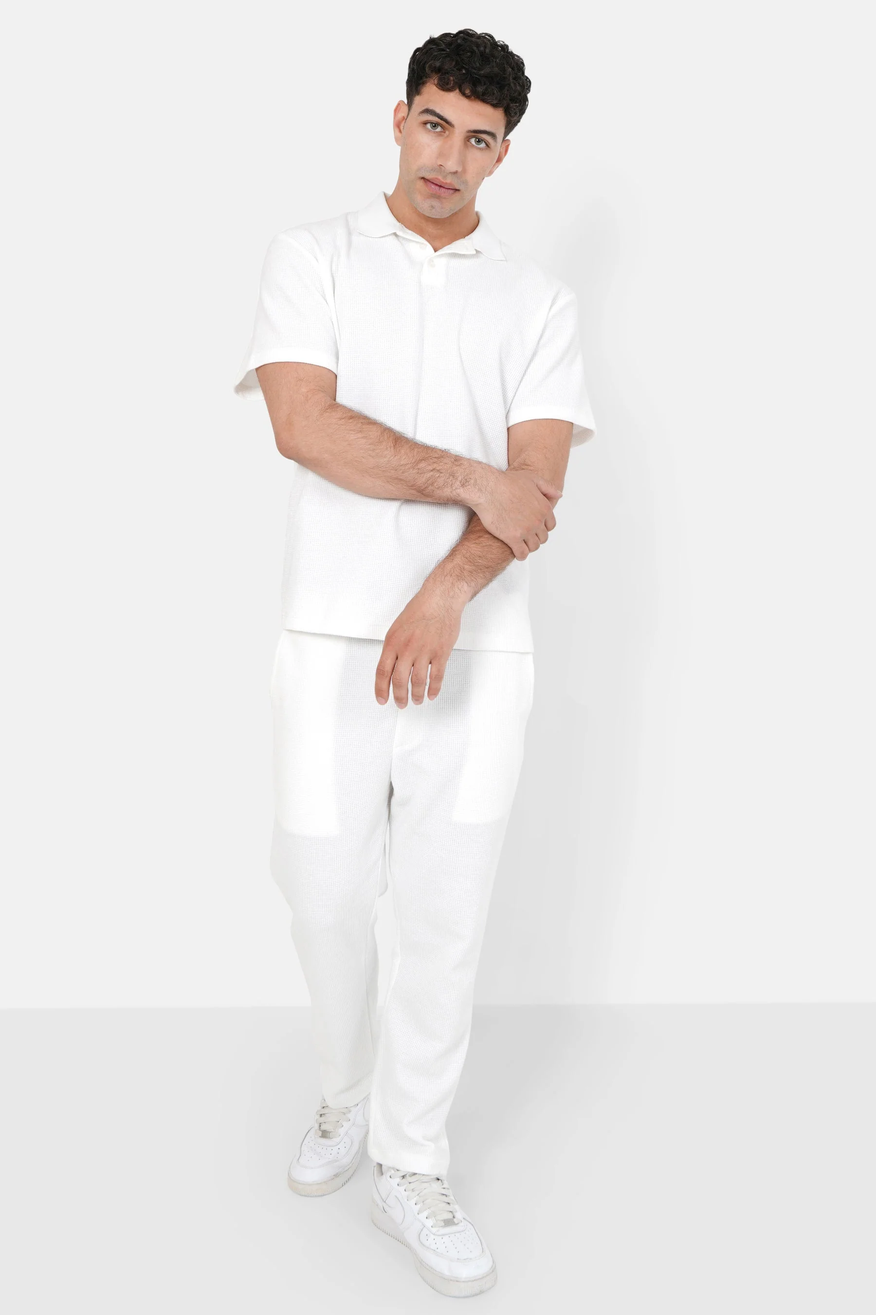 Pantalon gaufré Blanc - Image 6