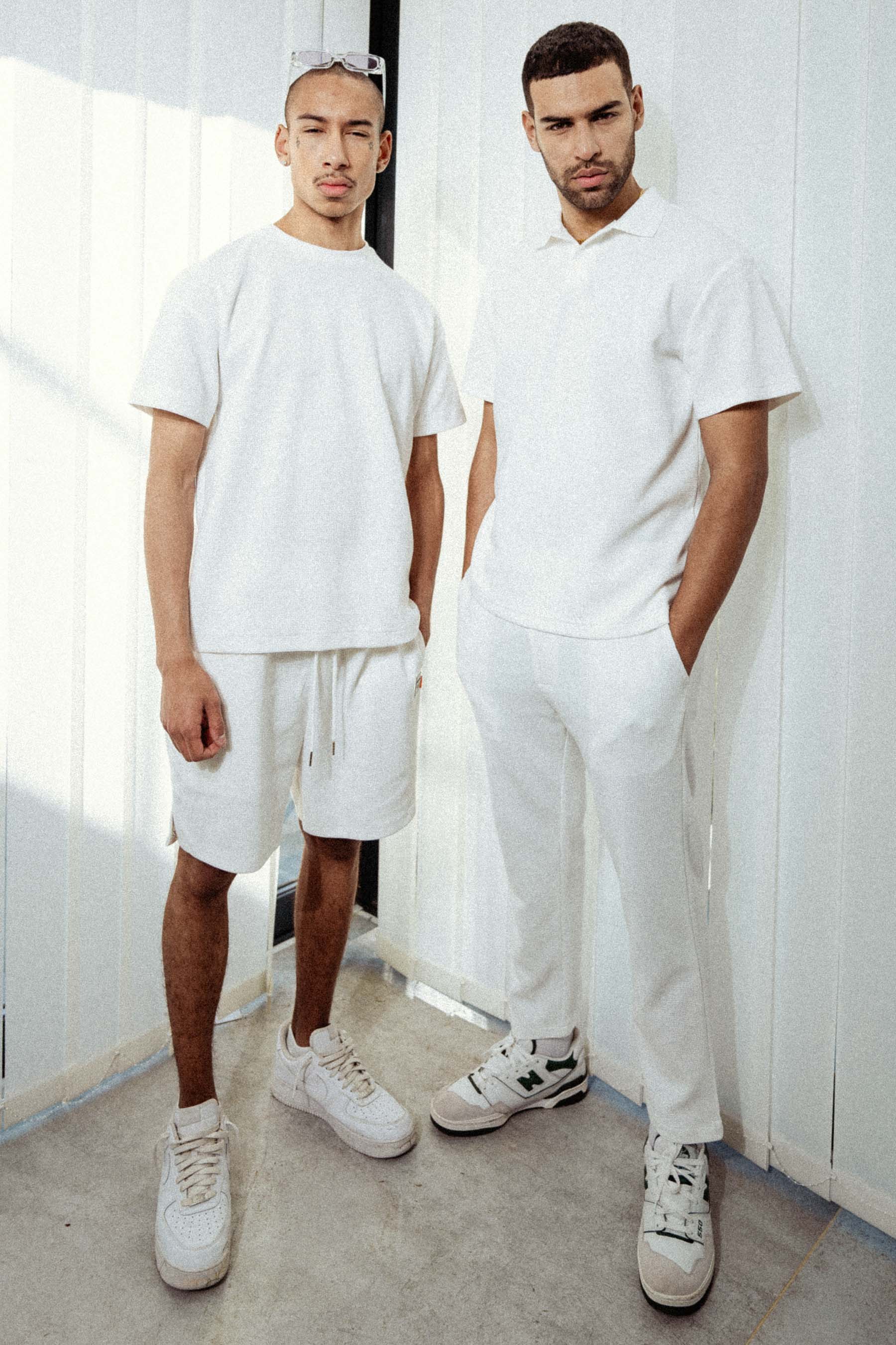 Pantalon gaufré Blanc - Image 7