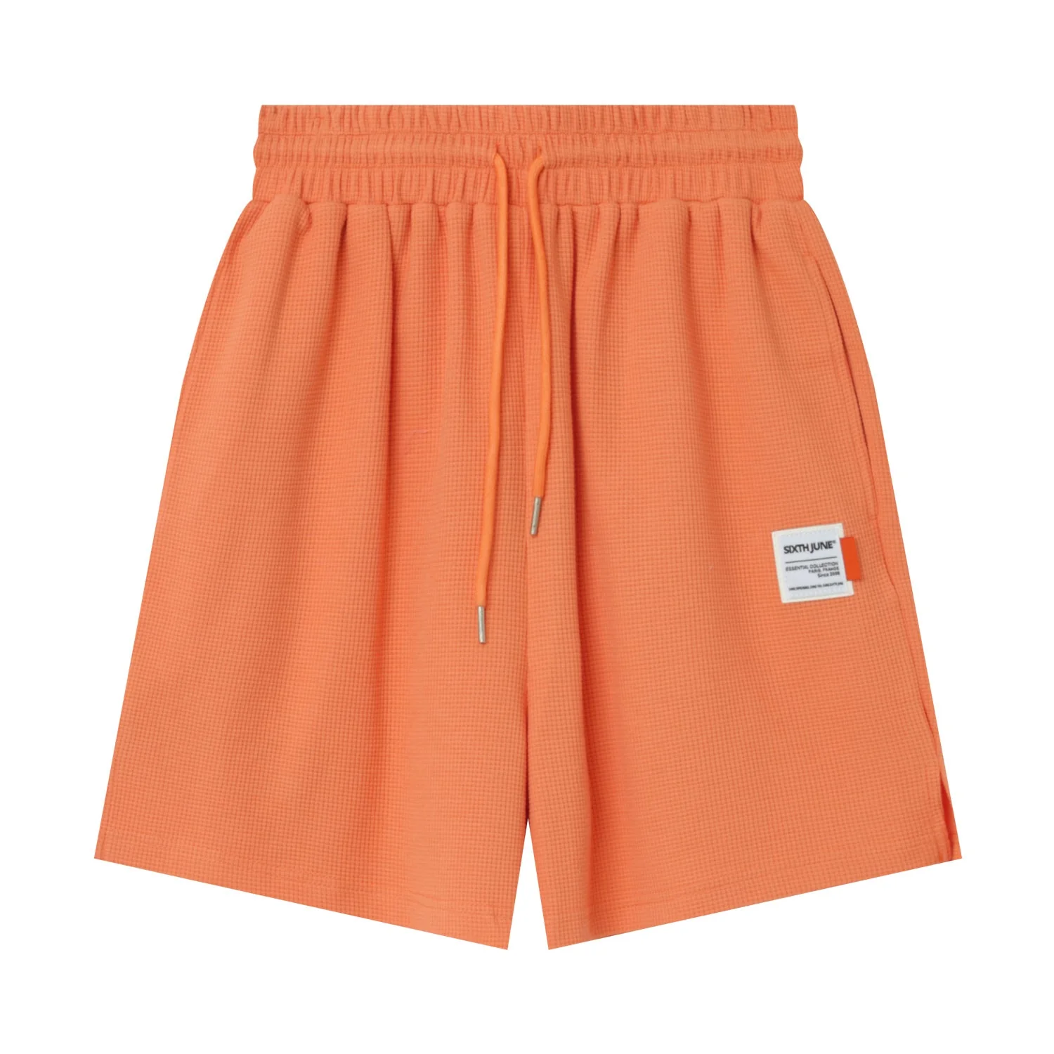 Short gaufré Orange - Image 7