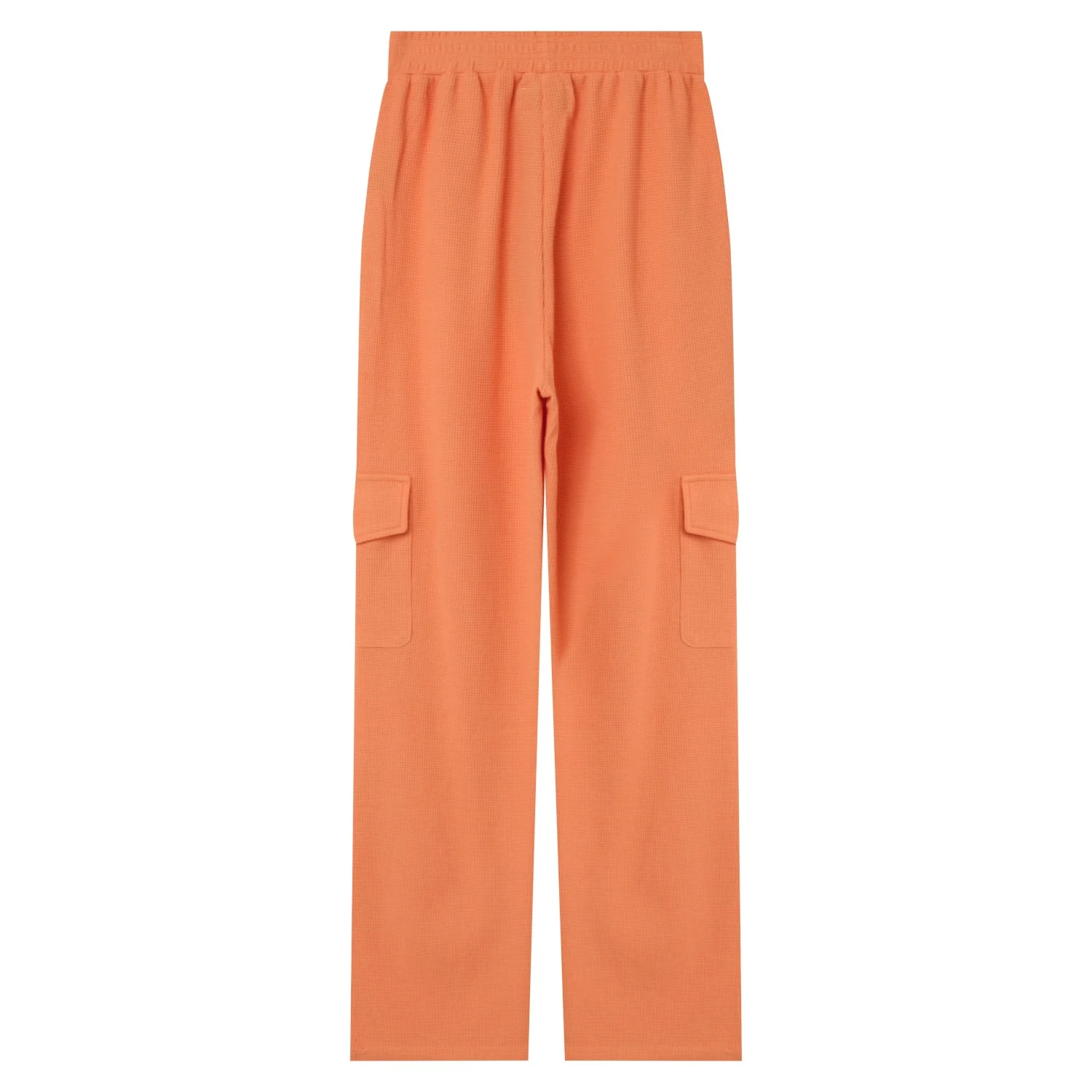 Pantalon droit gaufré Orange - Image 8