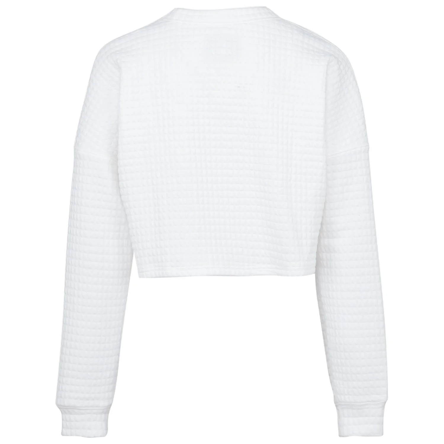 Sweatshirt gaufré confort Blanc - Image 7
