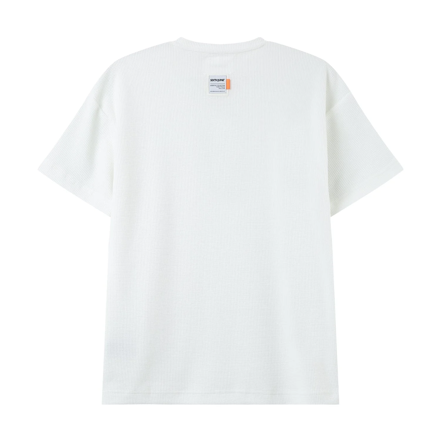T-shirt gaufré Blanc - Image 8