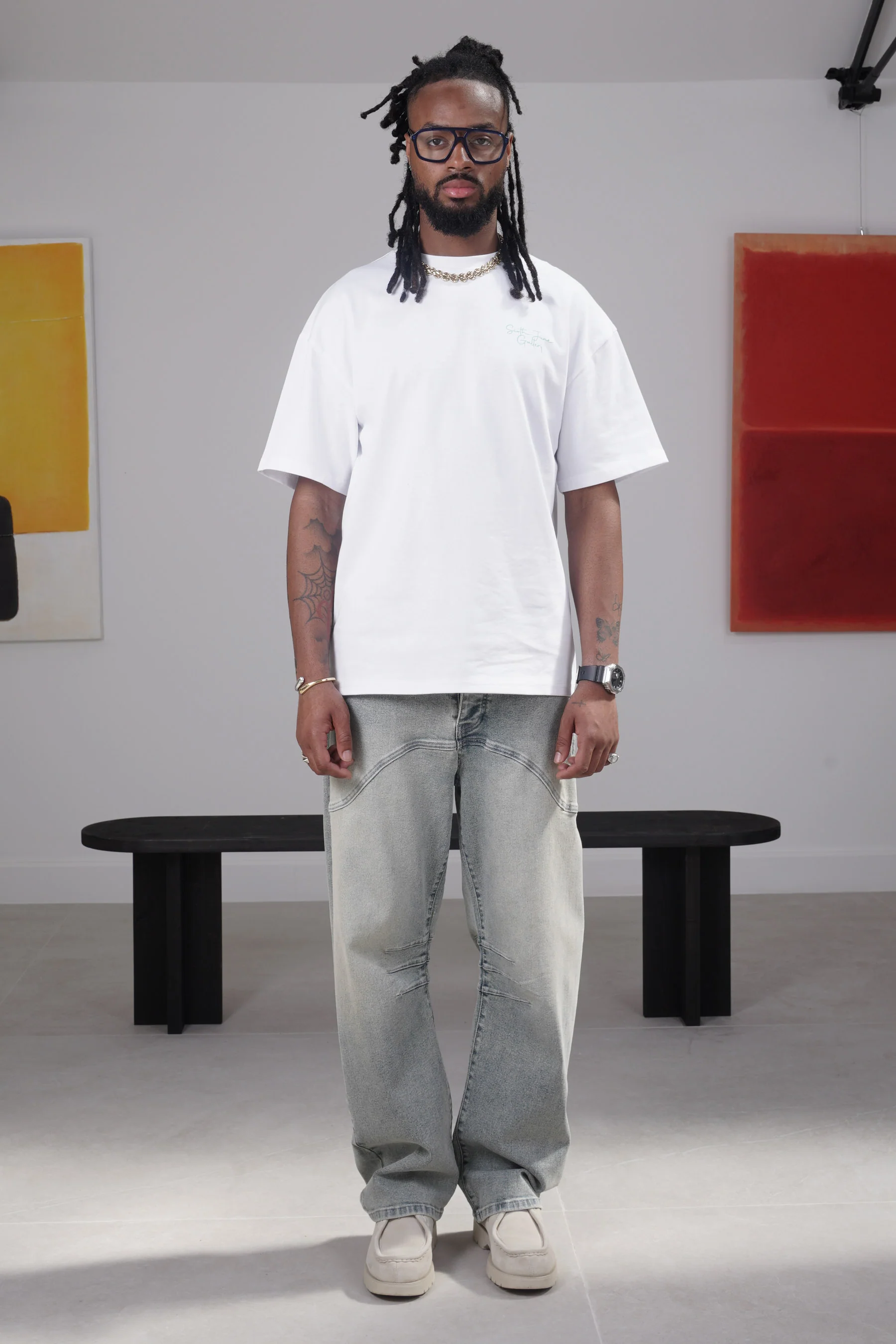 WASHED baggy denim jean - Image 6