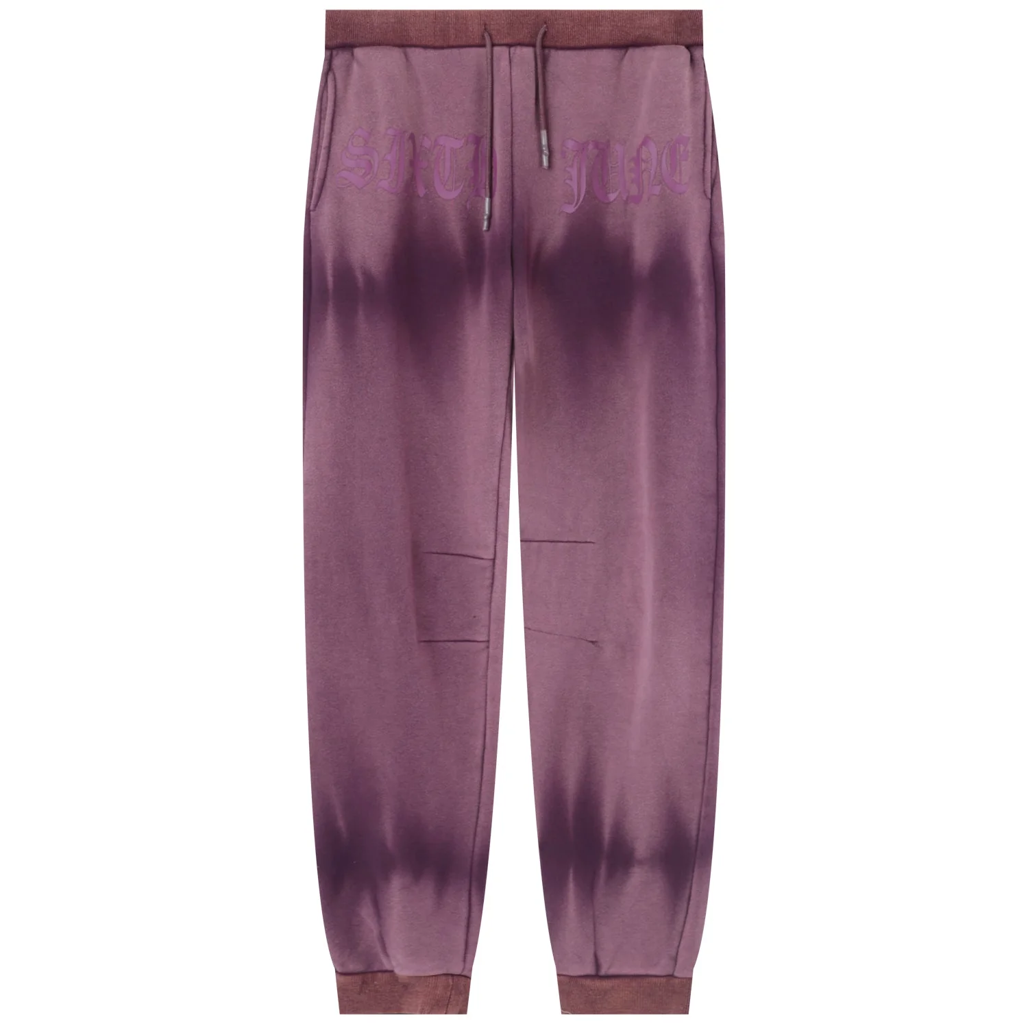 Jogging effet délavé Violet foncé - Image 6