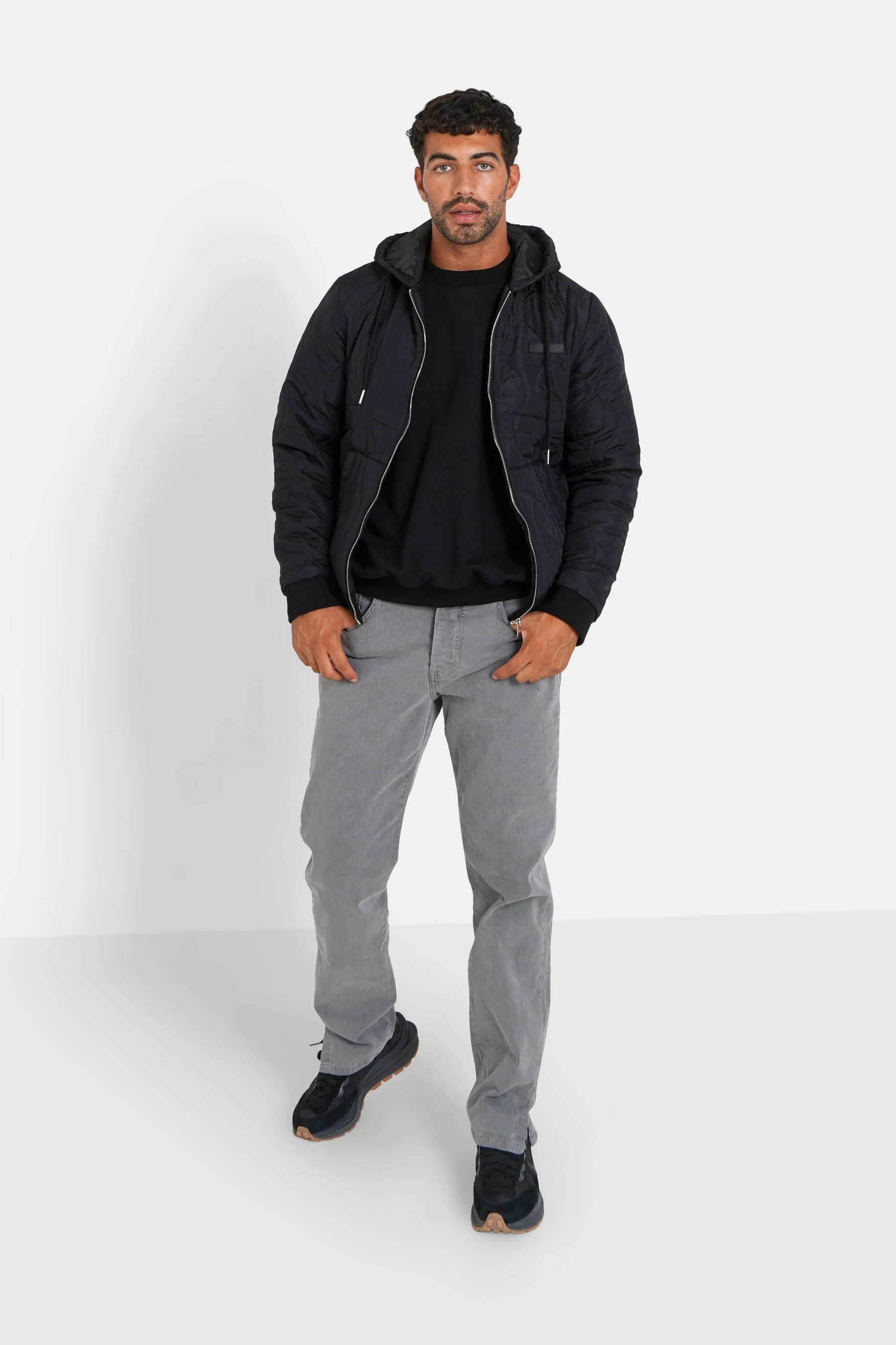 Veste matelassée wavy Noir - Image 2