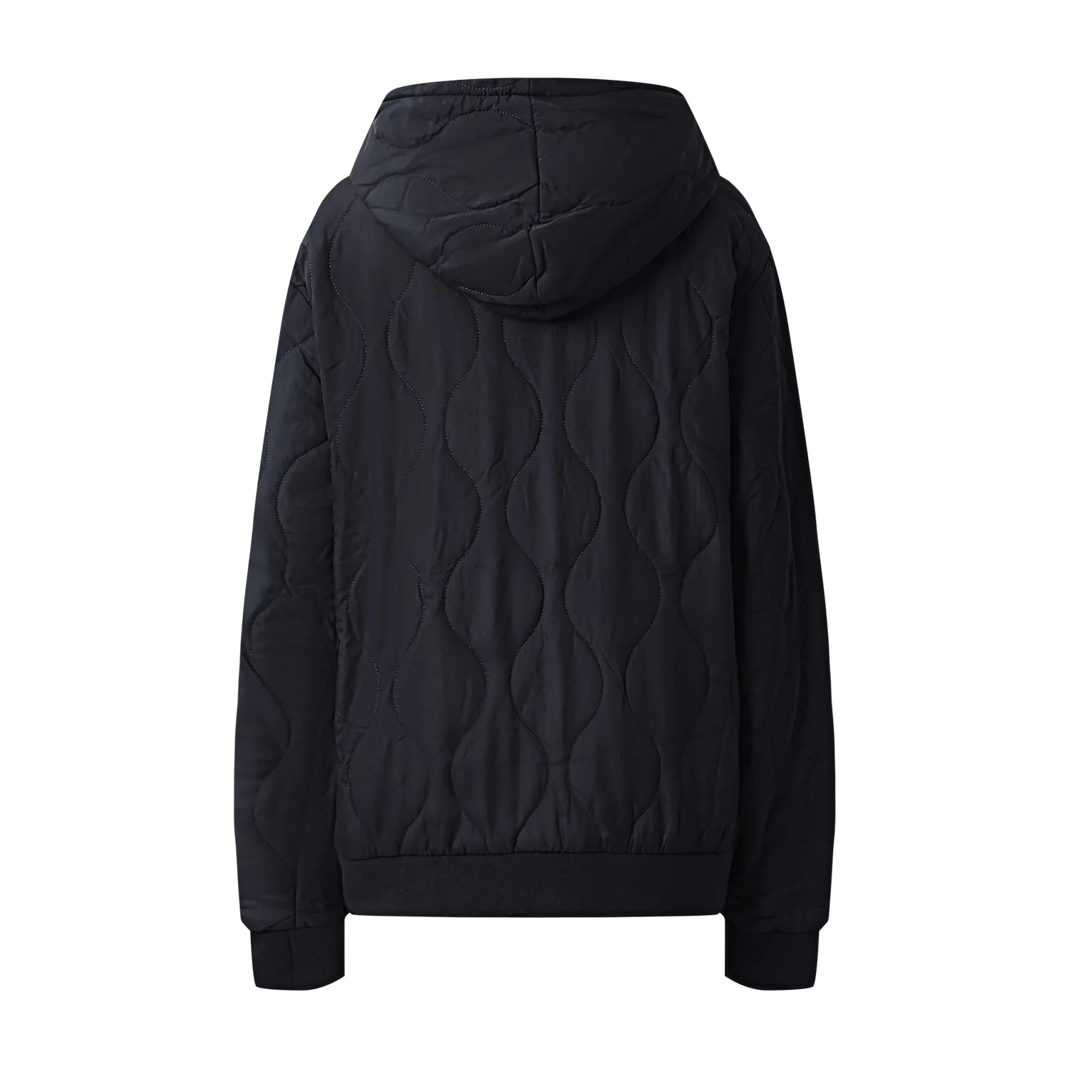 Veste matelassée wavy Noir - Image 7