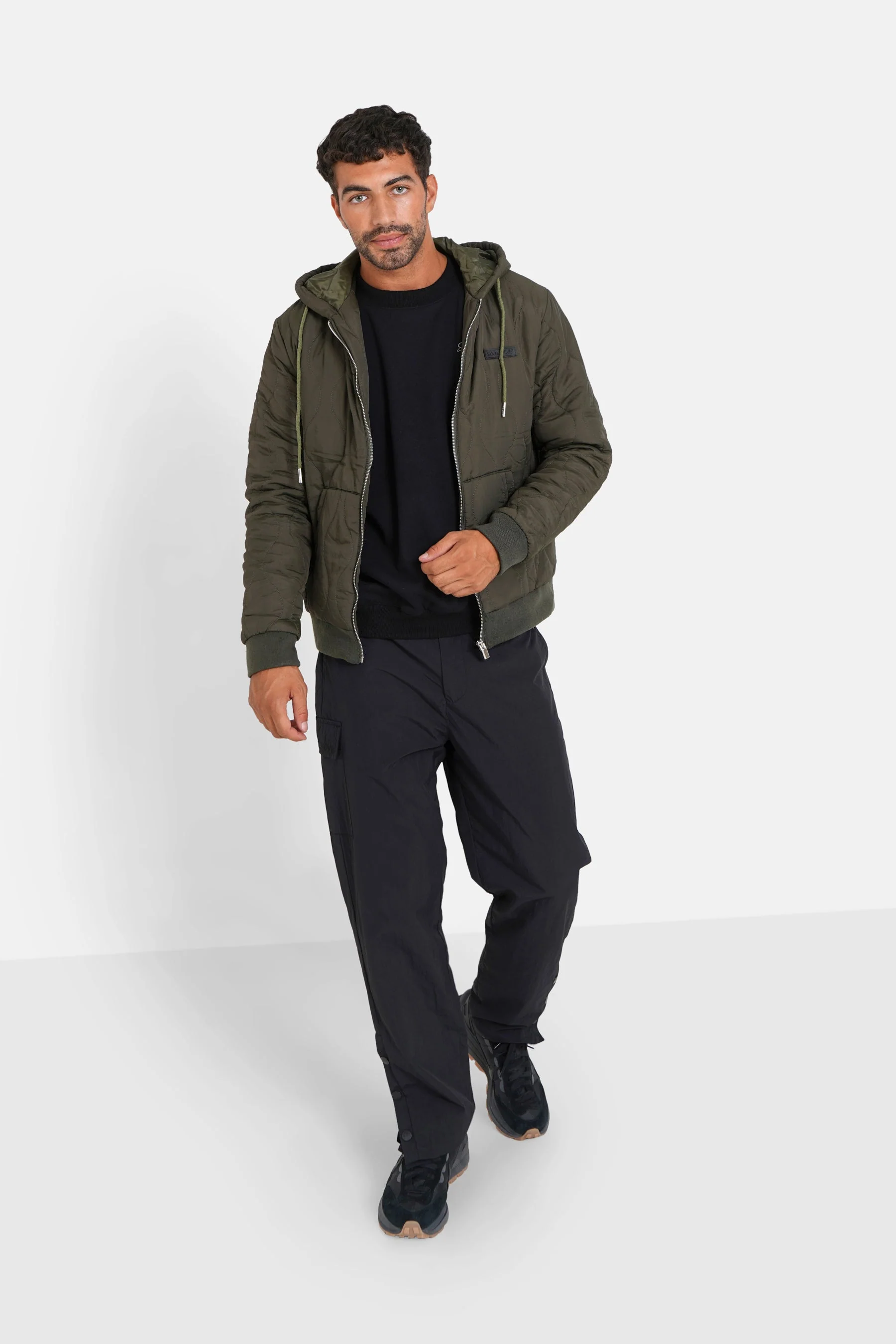 Veste matelassée wavy Vert kaki - Image 2