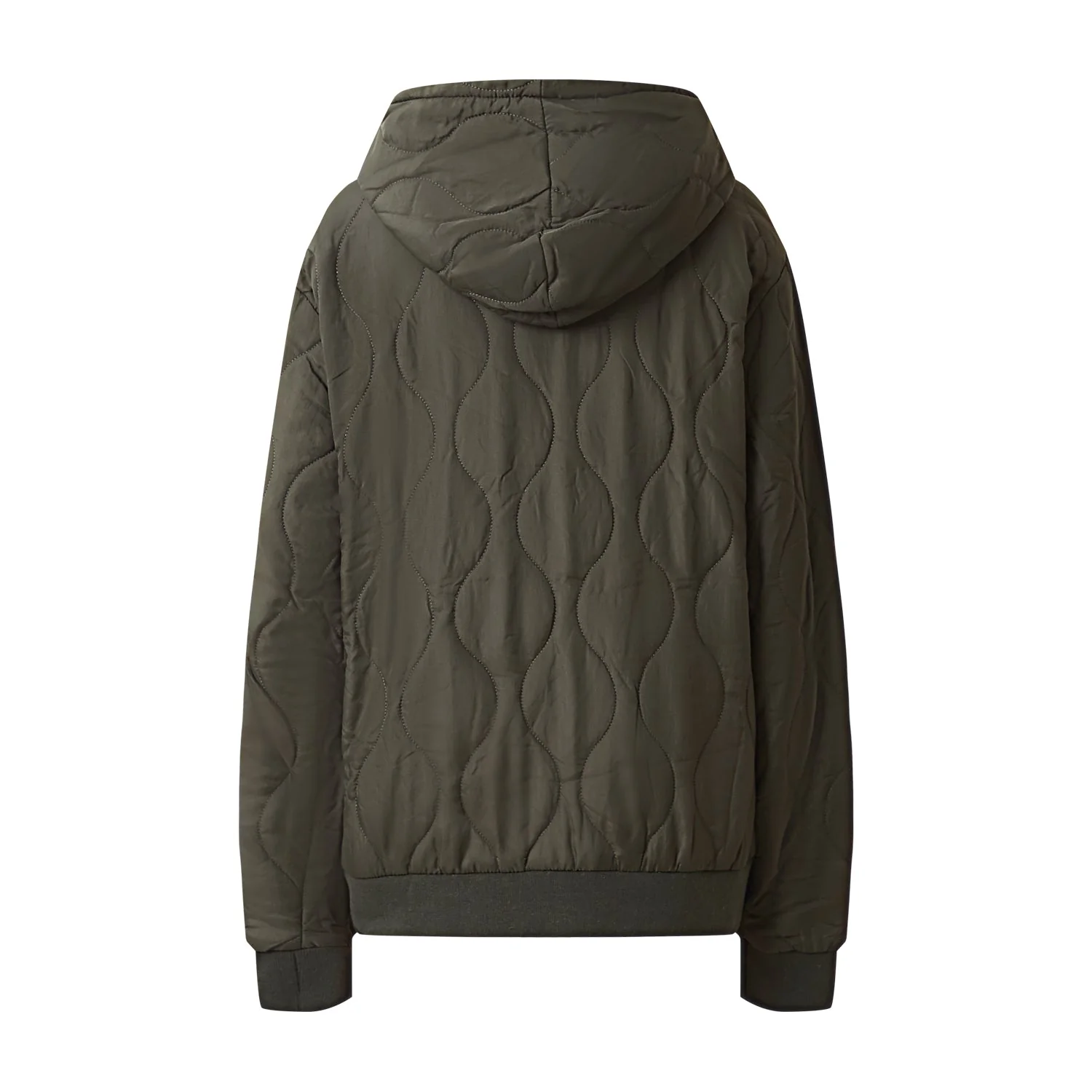 Veste matelassée wavy Vert kaki - Image 7