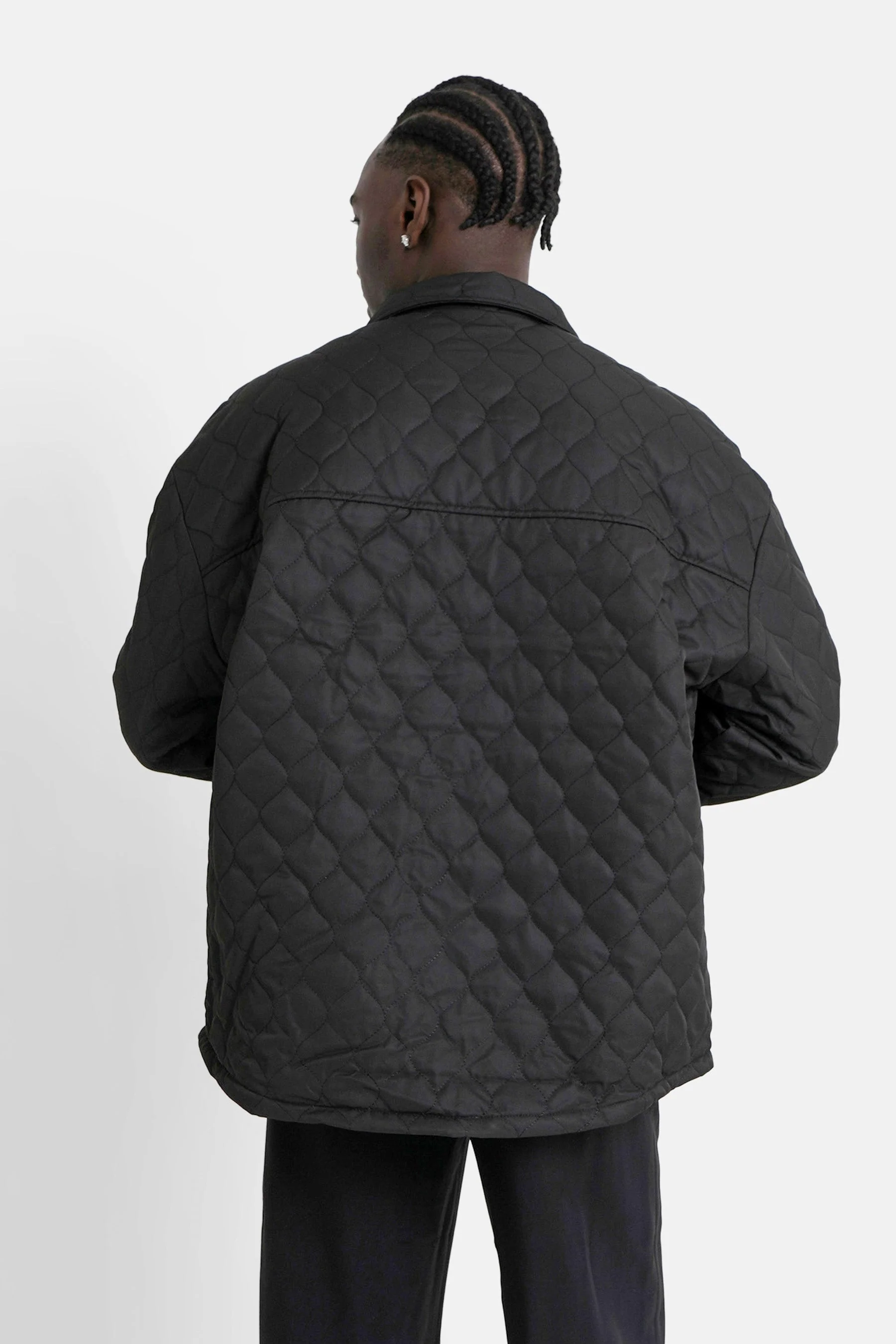 Veste matelassée wavy Noir - Image 5