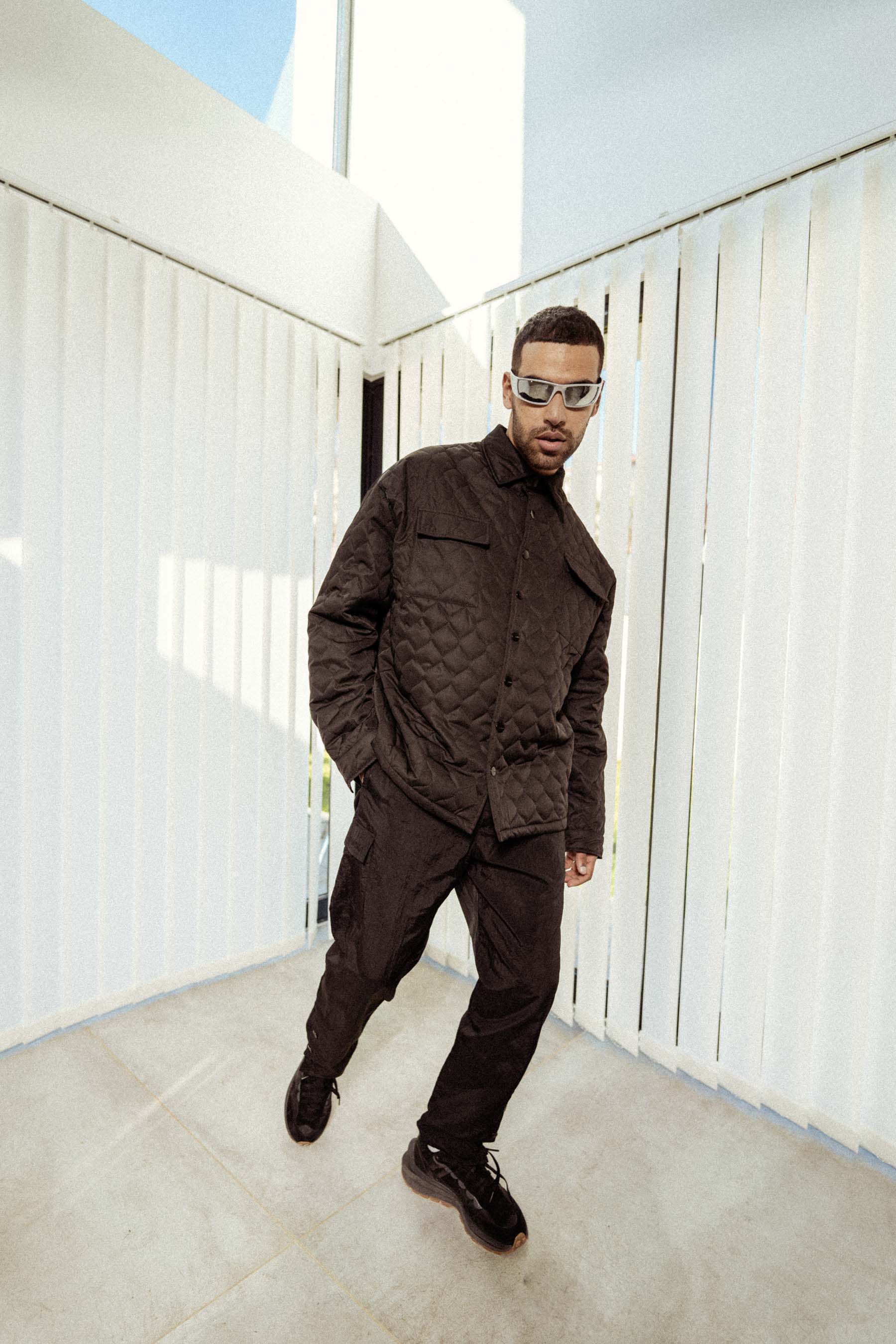 Veste matelassée wavy Noir - Image 6
