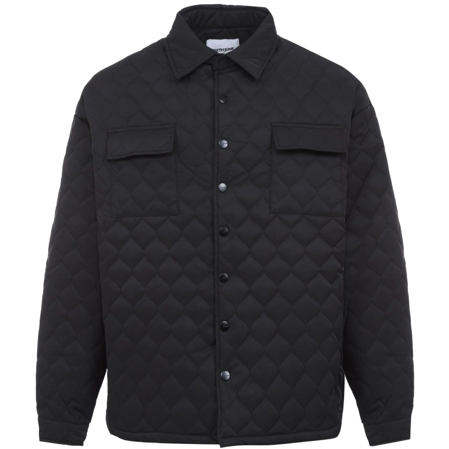 Veste matelassée wavy Noir - Image 7