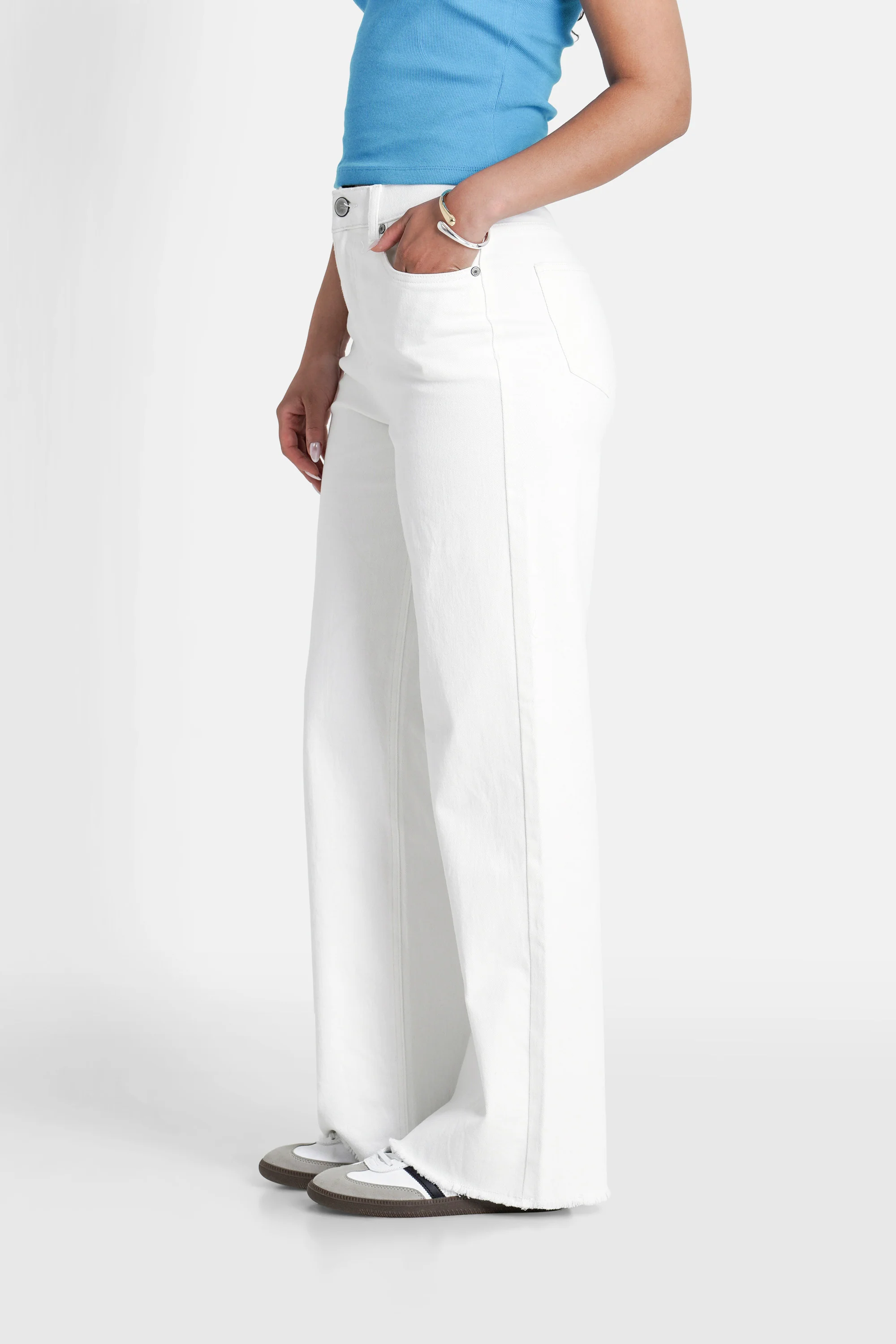 WIDE LEG denim jean - Image 4