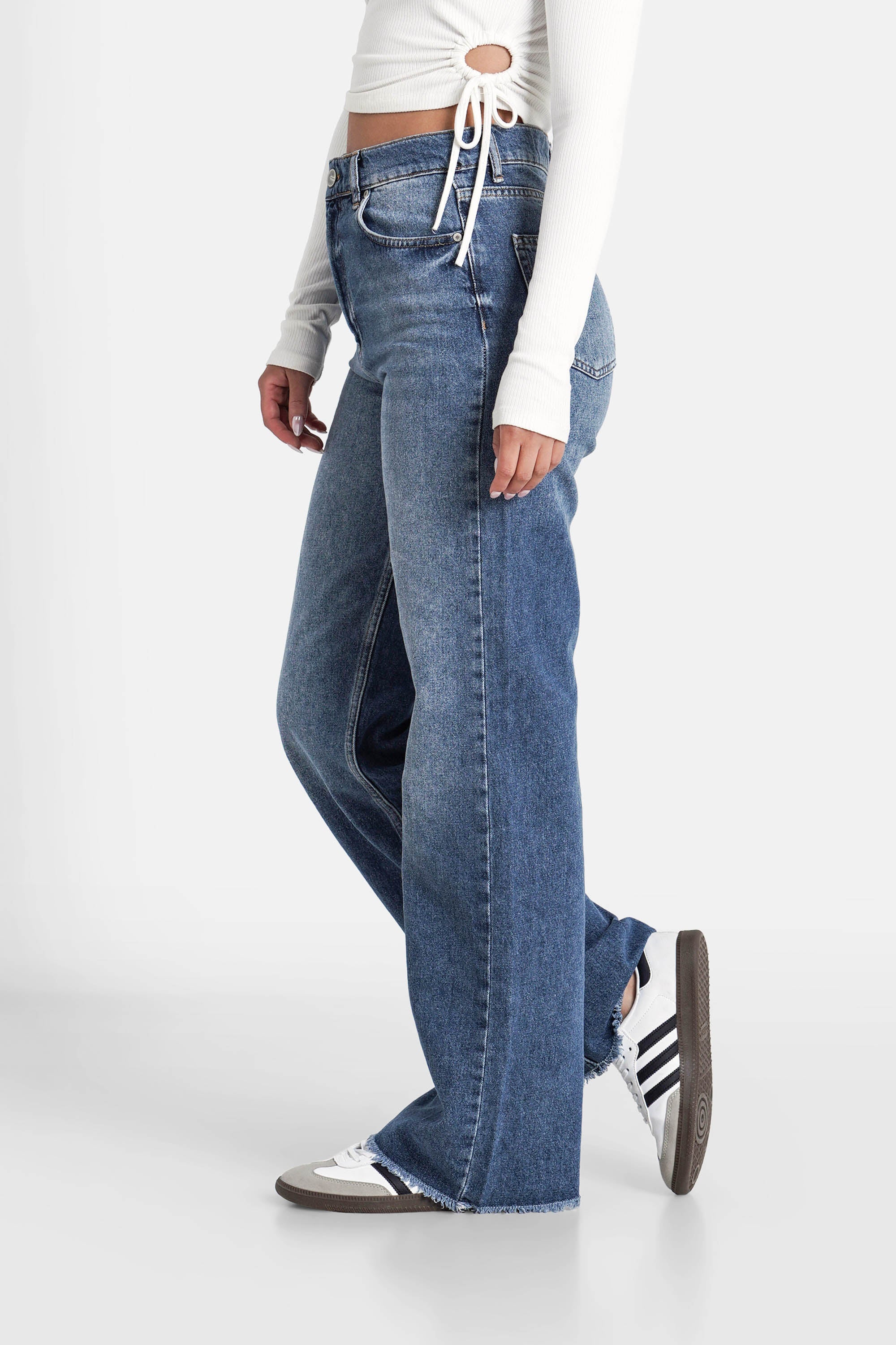 WASHED denim pant - Image 4