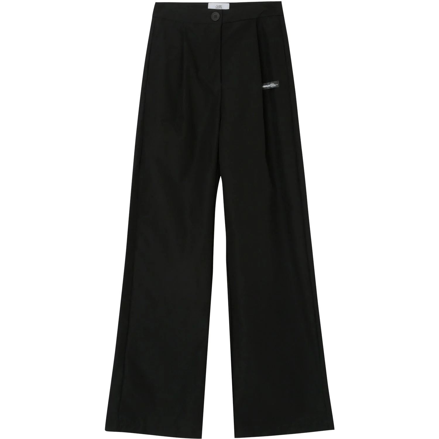 Pantalon large sergé Noir - Image 6