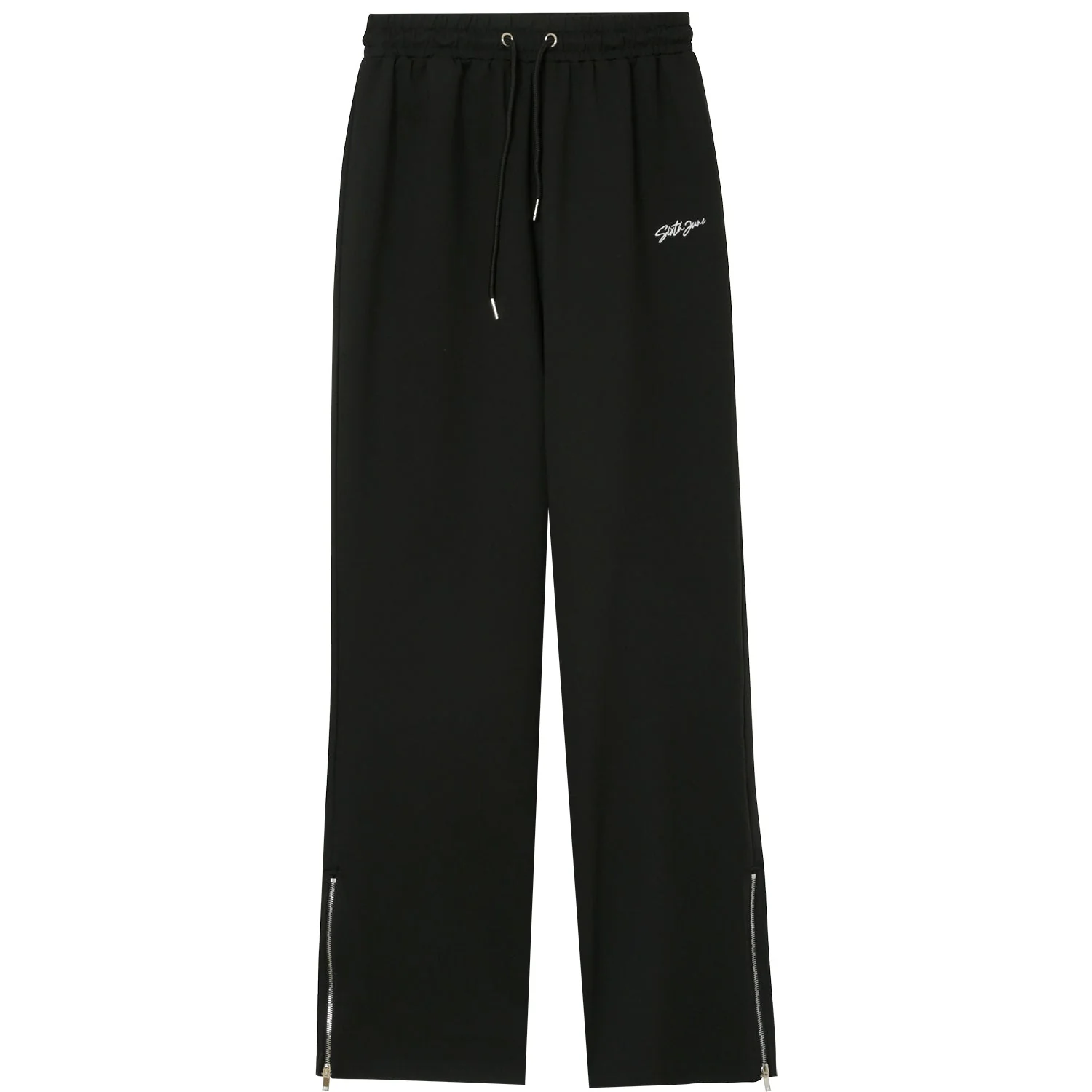 Pantalon large signature Noir - Image 6