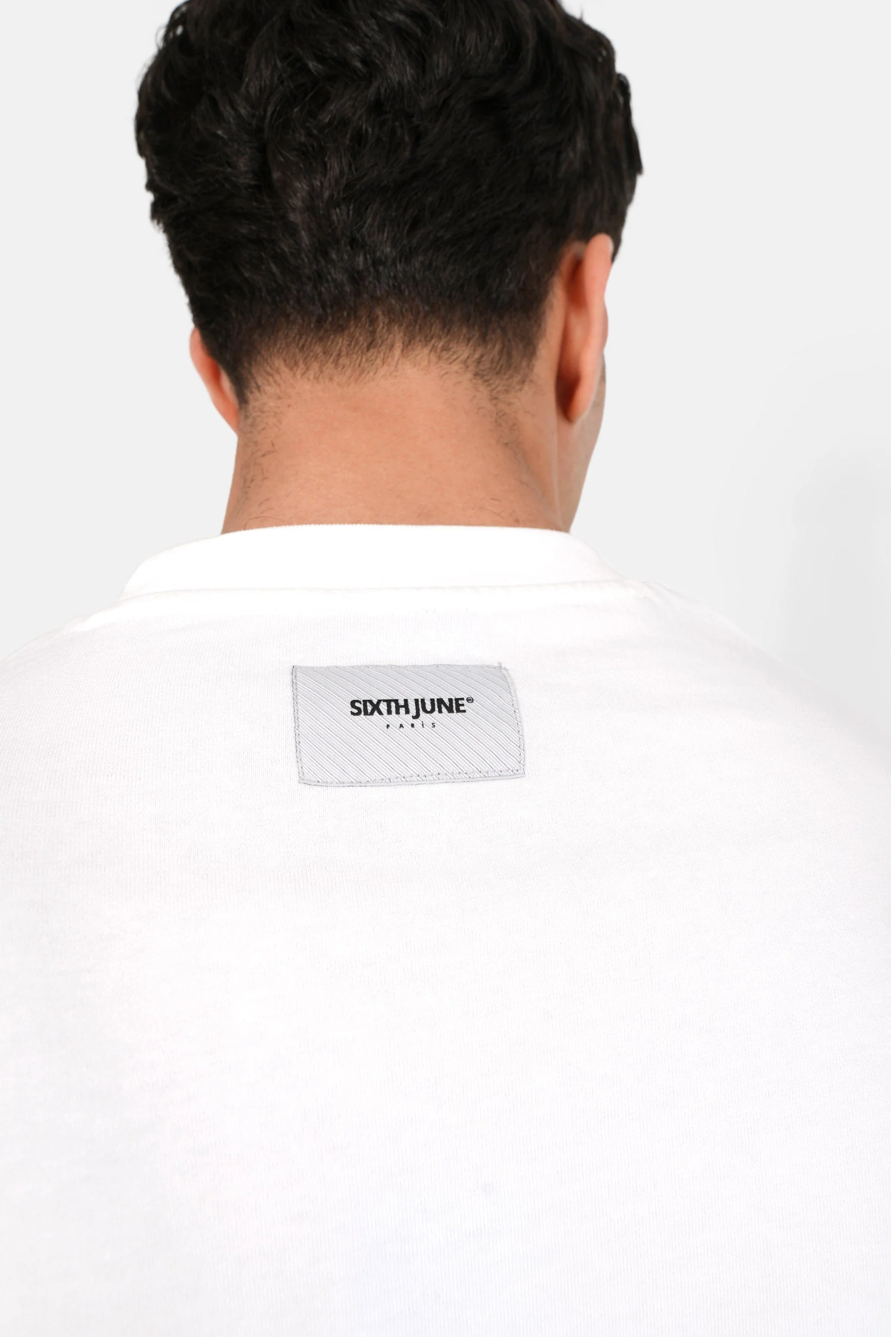 T-shirt chiffres gothiques Blanc - Image 3