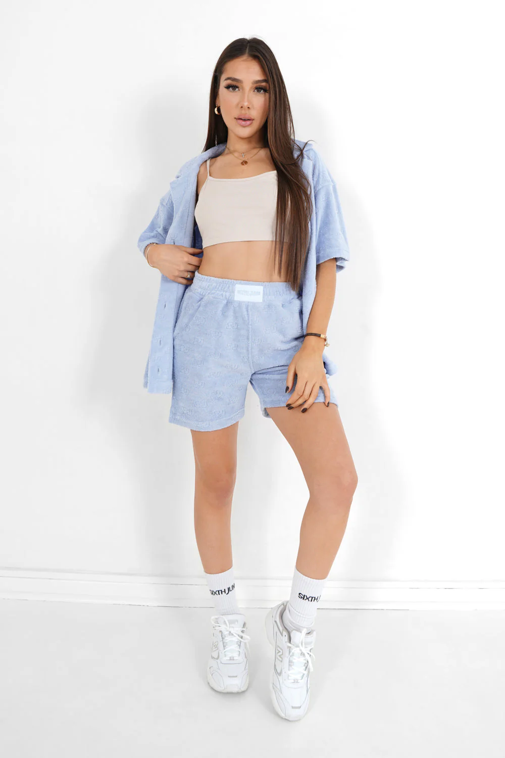 Chemise monogramme towel Bleu - Image 2