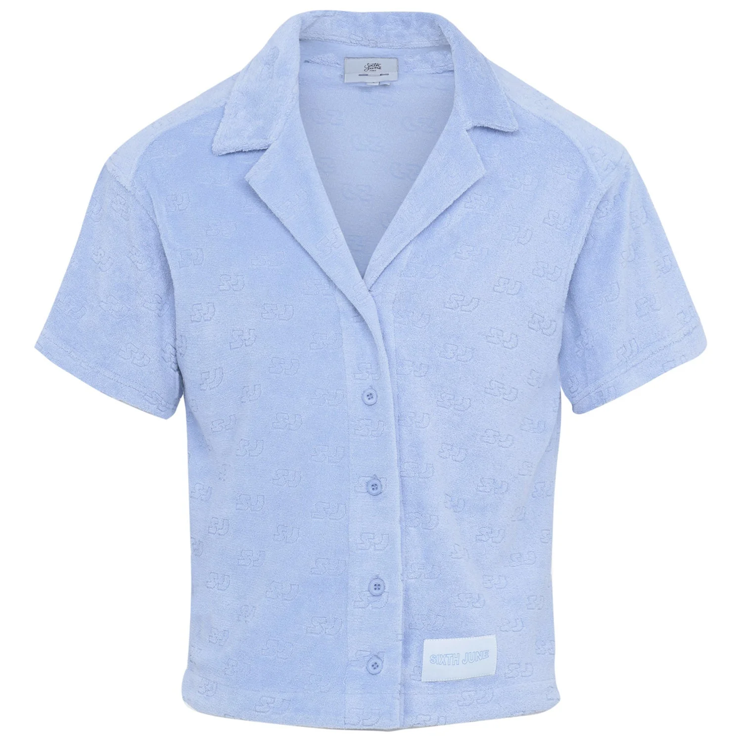 Chemise monogramme towel Bleu - Image 6