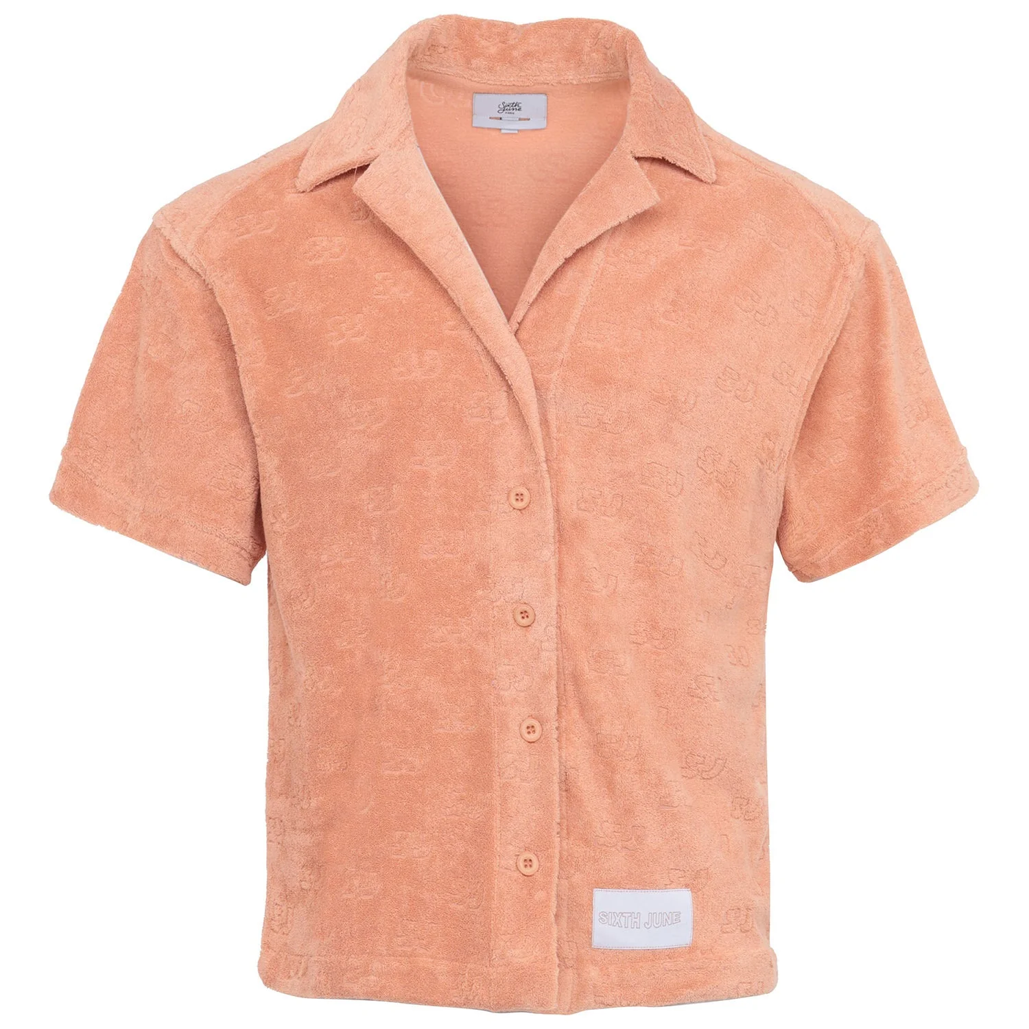Chemise monogramme towel Orange - Image 6