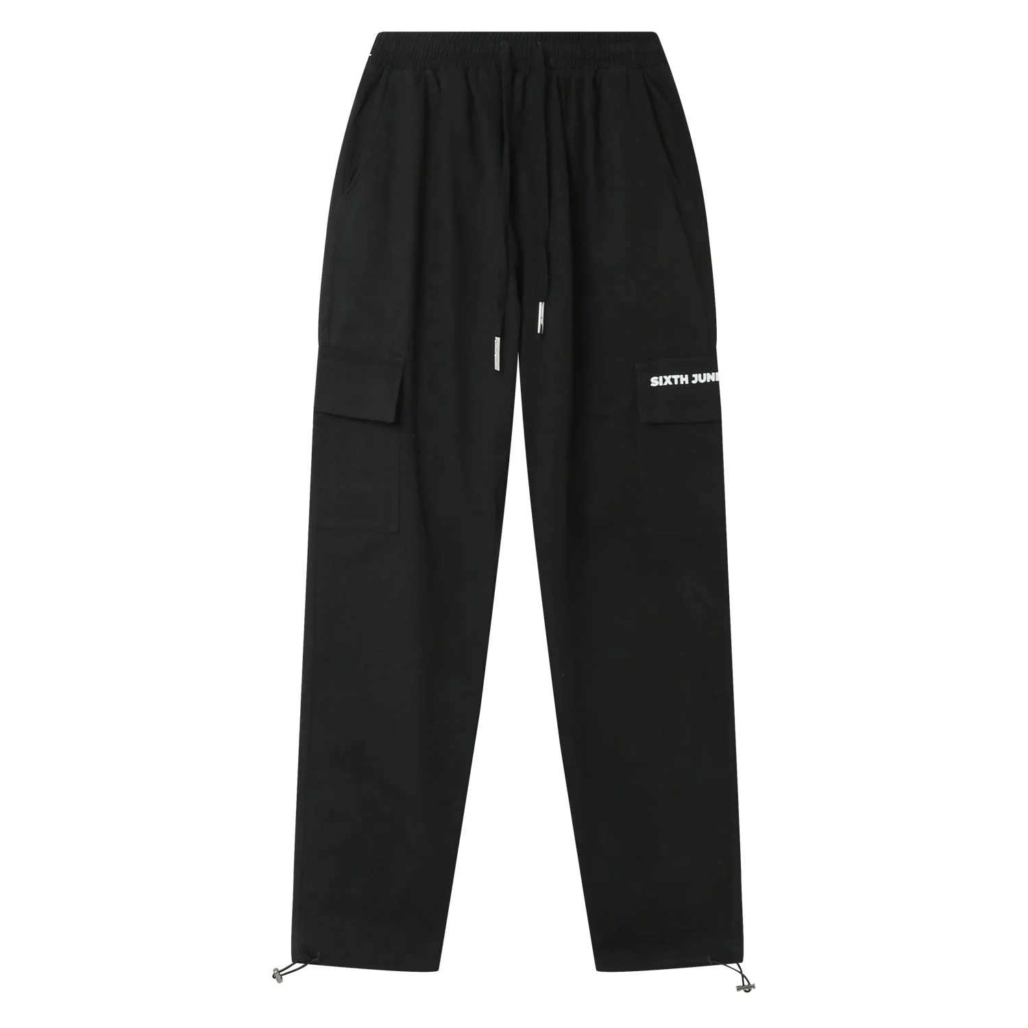 Pantalon cargo droit Noir - Image 6