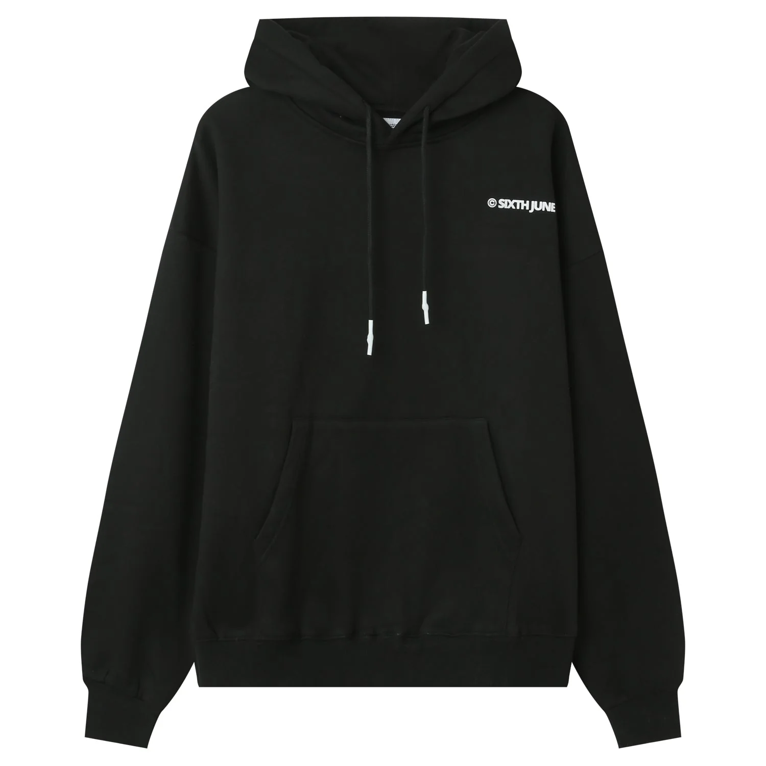 Sweatshirt capuche youth culture dos Noir - Image 6