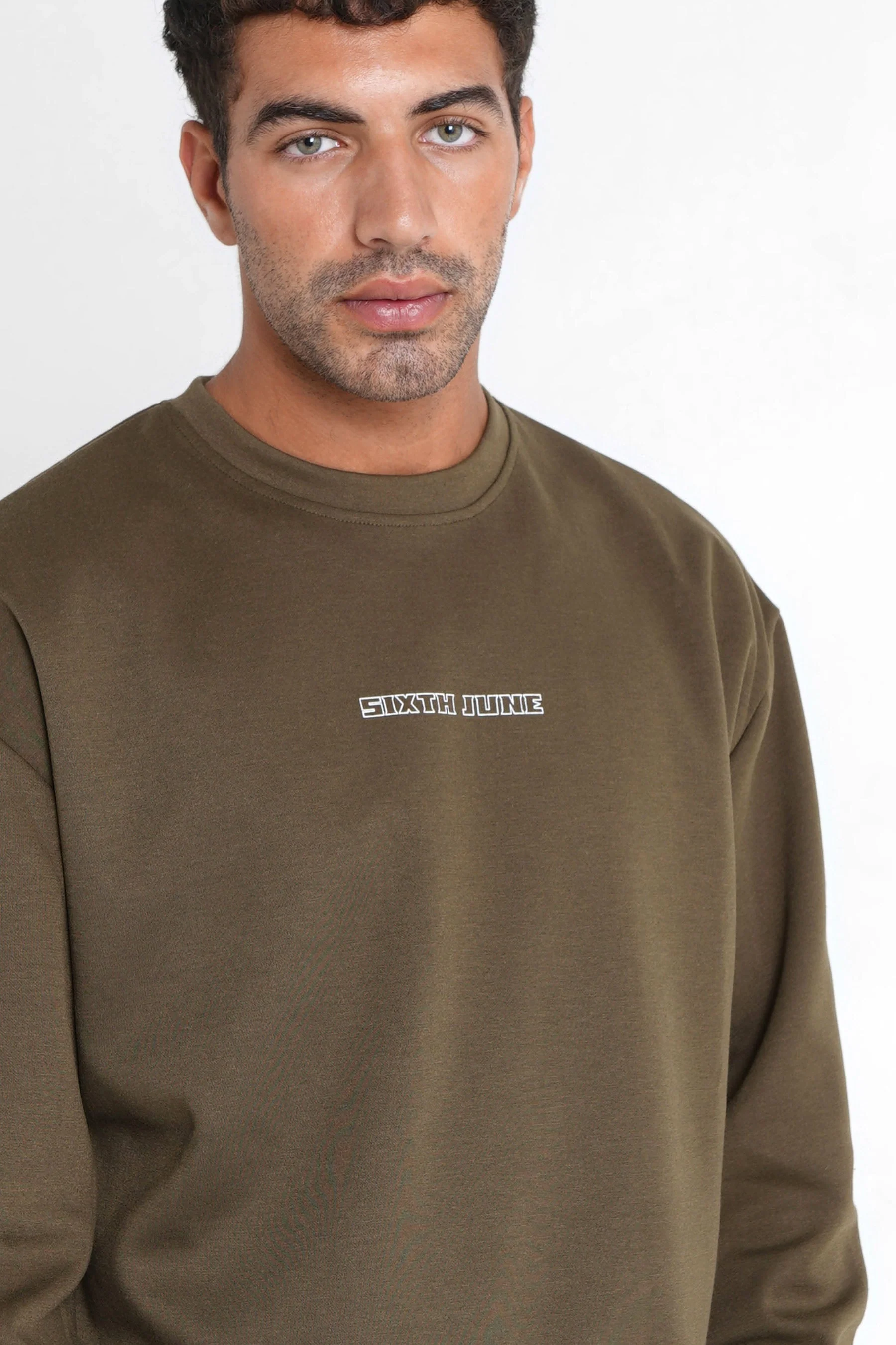 Sweat youth culture Vert kaki - Image 3